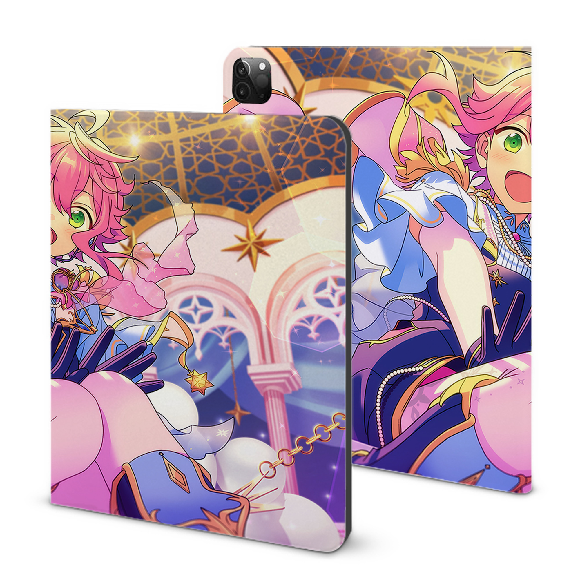 （画像用） あんさんぶるスターズ! Ensemble Stars IPadケース ペンホルダー付き ブックスタイルデザイン